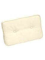 ECRU 40x24 in rectangular fabric for back cushion for outdoor use