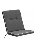 LIBERTY Farbe nach Wahl ecru Bordüre 48x95 aus rechteckigem Stoff für niedrige Sesselkissen für den Außenbereich