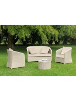 MEXICO 63x67 synthetische weben Wicker Außenstuhl Garten und Terrassen