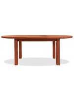 MARGARITA tavolo ovale 150 allungabile 200 cm o 190 allungabile 250 cm per esterno giardino terrazzi