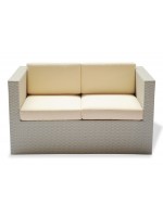 DALLAS garden and terraces for outdoor sofa 2 seater 130x75