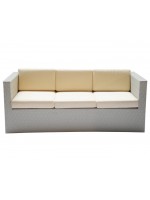 3-Sitzer Sofa im Freien Garten 185 x 75 DALLAS und Terrassen