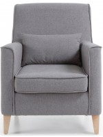 AMALFI color padded fabric choice armchair