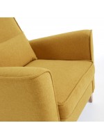 AMALFI couleur rembourré tissu fauteuil de choix