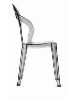 TITI Farbwahl Stuhl aus Polycarbonat für moderne oder klassische Möbel