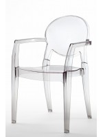 IGLOO Armchair in polycarbonate home kitchen bar furniture design exterior or interior