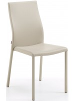 Contrat de chaise ANDRA-cuir couleur choix cuisine à domicile