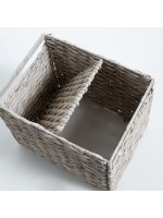 JAGO 2 Wicker baskets 35x25x28h set for drawer