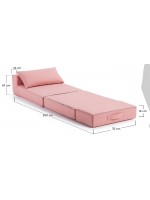 ARTU en tejido antimanchas elección del color sillón cama