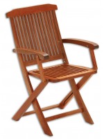 FILICUDI P folding Carver Chair exterior wooden wooden garden terraces residence