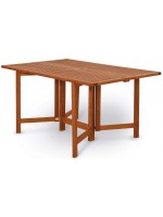 PANTELLERIA table console 150x80 pliable en bois keruing