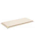 PRINCIPE avec volant 45x100 en tissu rectangulaire pour banc coussin 2 places pour extérieur