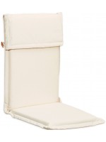 PRINCIPE pour fauteuil haut 46x114 coussin en tissu à volants pour extérieur