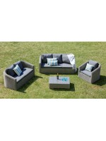 LINEA square or rectangular cushion in fabric for indoor and outdoor use