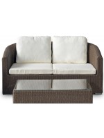 KANSAS outdoor garden and terraces 2 seater sofa 168x88