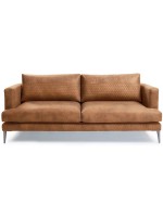 BASIC sofa color choice in leather style fabric