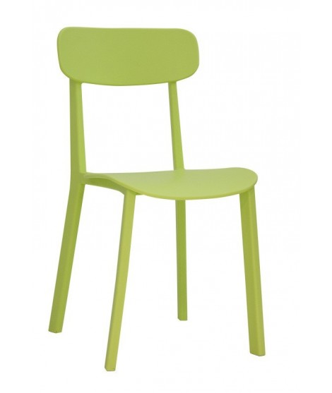 BALU' Choix en polypropylène chaise en couleur pour bar hôtels chalets restaurants salons de glaces