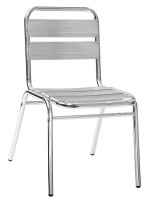 PASITO aluminum stackable chair for bar residence hotels ice cream parlors restaurants