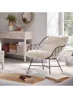 JAGO set 2 cesti 35x25x28h contenitori in vimini per cassetto