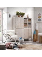 JAGO lot de 2 paniers 35x25x28h de rangement en osier pour tiroir