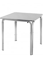 COMORE Choice medidas de mesa de acero inoxidable y aluminio para el apartamento del hotel Bar Restaurantes bb chalets