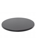 NOIR Round top in different sizes for outdoor table for ice cream parlors bars local chalet restaurants