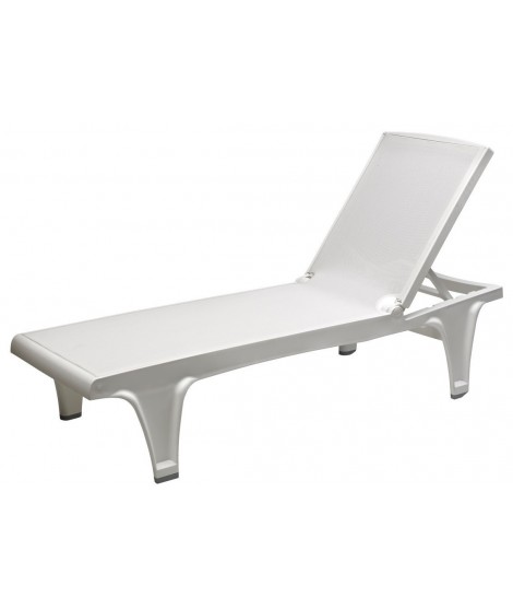 TAHITI design stackable sunlounger in various colors for seaside resorts poolside beaches