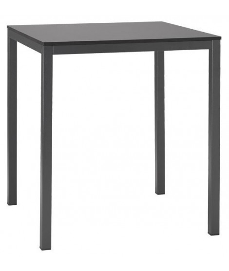 MIRTO rechteckig oder quadratisch Tisch weiß oder anthrazit stapelbar für jede Umgebung Hausmannskost und Außen Vertrag