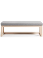 KYPNO Farbwahl 128 cm Bank Nordic-Stil für zu Hause Küche Wohnzimmer