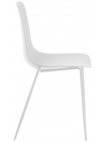 CINDY Color choice polypropylene chair and epoxy legs