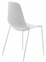 CINDY Color choice polypropylene chair and epoxy legs