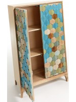 DOROTY multicolored wood cabinet
