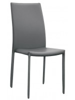 AMBETA scelta colore sedia di design in ecopelle