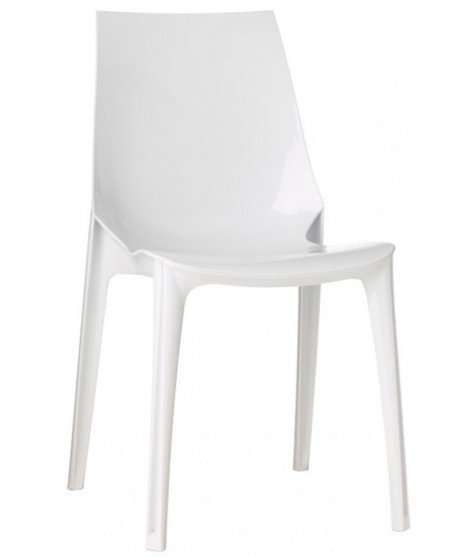 VANITY CHAIR Chaise de choix de couleur de polycarbonate pour des meubles modernes ou classiques
