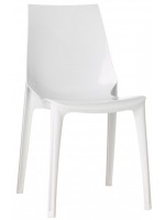 VANITY CHAIR scelta colore in policarbonato sedia per arredamento moderno o classico casa o contract