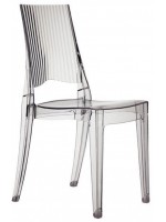 GLENDA diseño de muebles de la barra de la cocina de la sala de estar del hogar de la silla del color del policarbonato