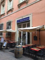 TOP GIO in tecnopolimero lino o antracite sedia per cucina giardino terrazzo bar ristoranti scuole impilabile