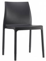 CHLOE' TREND CHAIR mon amour technopolymer chair in various colors for kitchen garden bar restaurants