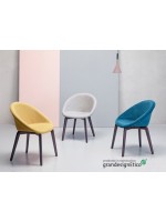 NATURAL GIULIA POP scelta colore sedia design casa o contract