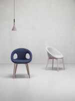 NATURAL GIULIA POP diseño de la silla color elección hogar o contrato
