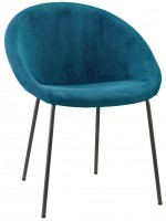 GIULIA POP scelta colore tessuto e gambe in metallo antracite sedia design casa o contract