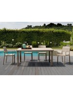 EMI con braccioli scelta colore sedia in tecnopolimero impilabile per interno o esterno casa bar ristoranti