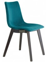 NATÜRAL ZEBRA POP Wahl Farbe natürlichen oder gebleichten Buche Beine oder Wenge Stuhl Design