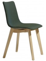 NATÜRAL ZEBRA POP Wahl Farbe natürlichen oder gebleichten Buche Beine oder Wenge Stuhl Design