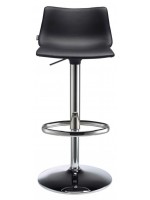 DAY UP POP blanc ou noir simili cuir tabouret design maison cuisine et snack bar table