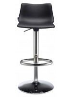 DAY UP POP  white or black faux leather stool design home kitchen and snack bar table