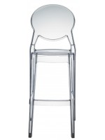 IGLOO h 74 cm Sitzhöhe feuerfesten Stuhl für Haus oder Restaurant oder Bar im Freien