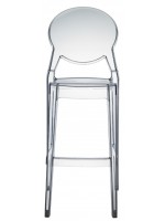 IGLOO tabouret ignifuge de hauteur de siège de 74 cm pour le restaurant ou la barre à la maison ou en plein air