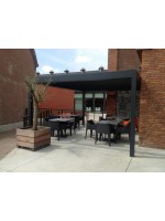 COCCOLONA technopolymer armchair color choice and fireproof technopolymer linen color for garden bar