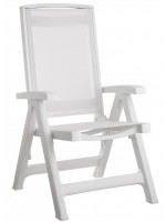 ESMERALDA LUX color choice folding chair 5 positions lockable